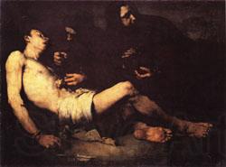 Theodule Ribot St. Sebastian, Martyr France oil painting art